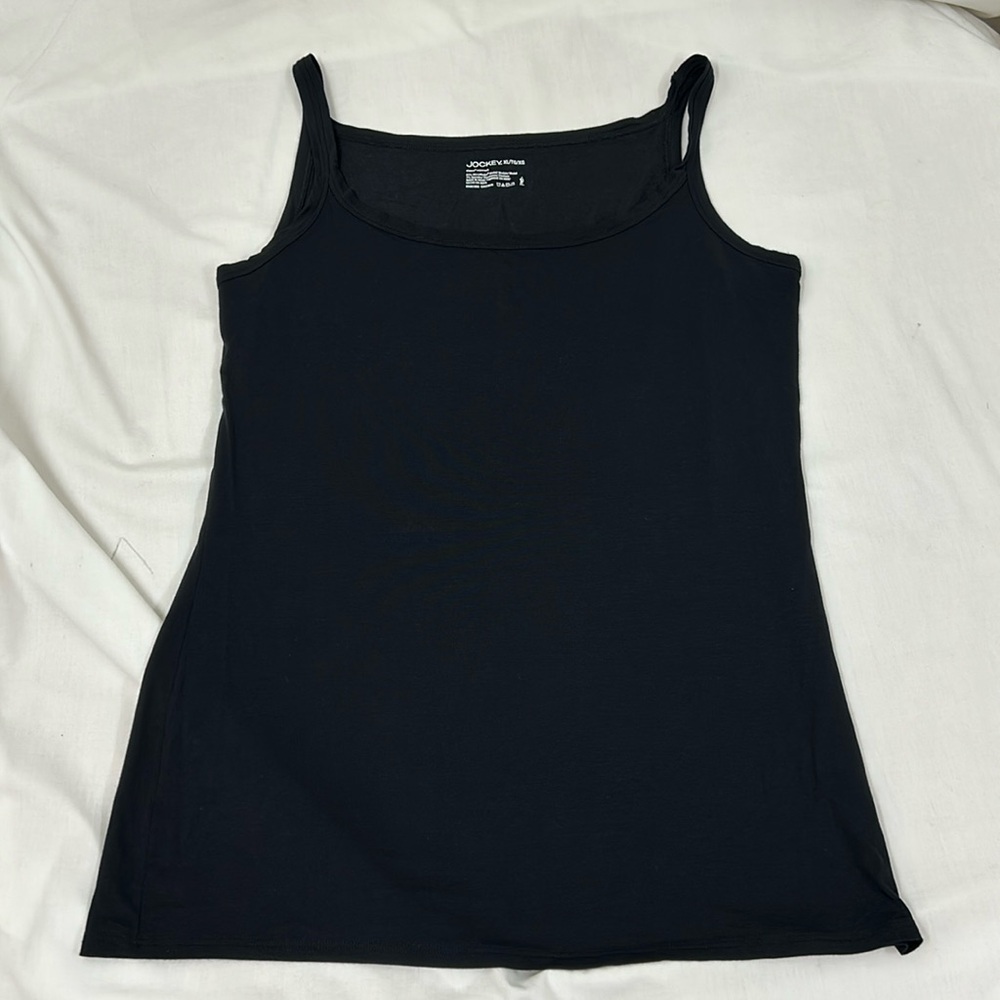 Jockey Lounge Black Tank Top Size XL